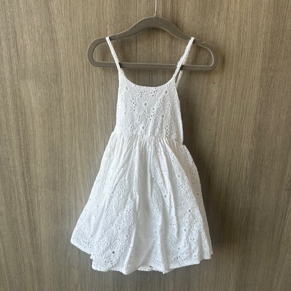 Oh Baby White Dress Size 4-5